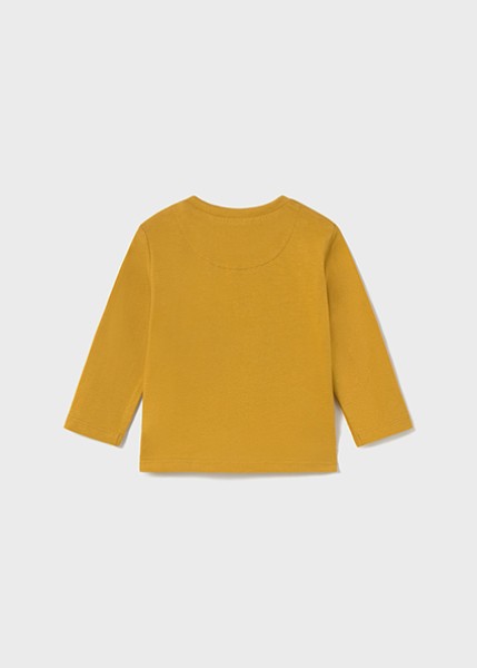 Μπλούζα μακρυμάνικη play tractor - ΜΟΥΣΤΑΡΔΙ 4Y