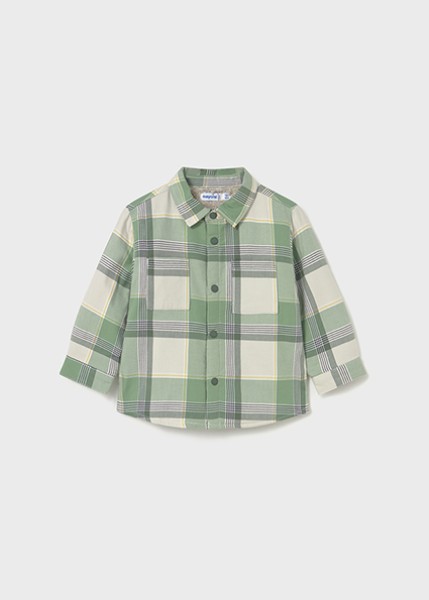 Πουκάμισο καρό επένδυση - ΠΡΑΣΙΝΟ 4Y