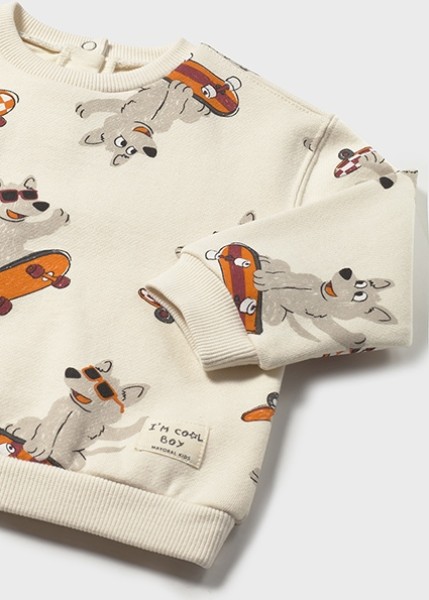 Φούτερ σταμπωτό - ΜΠΕΖ 4Y