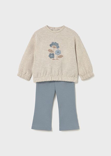 Σετ κολάν φούτερ - ΓΑΛΑΖΙΟ 12M