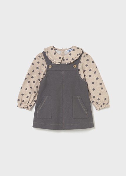 Σετ φούστα σαλοπέτα - ΓΚΡΙ 18M