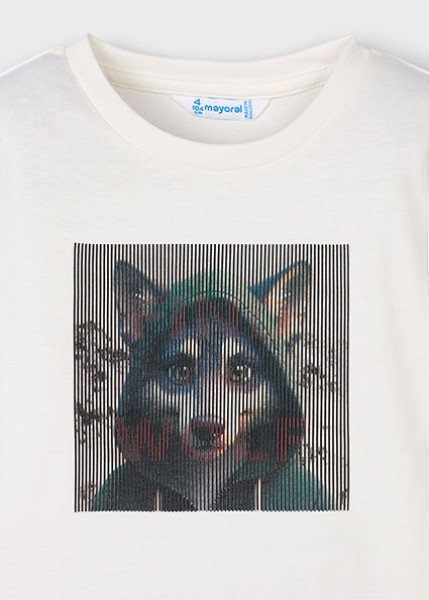 Μπλούζα μακρυμάνικη διαδραστική - ΚΡΕΜ 8Y