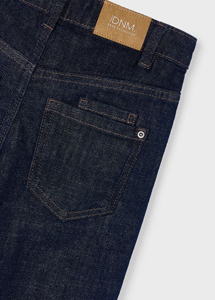 Παντελόνι τζιν wide fit - ΤΖΙΝ ΣΚΟΥΡΟ 4Y