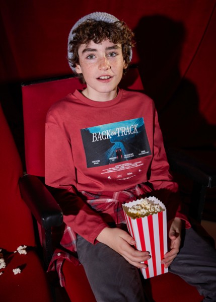 Μπλούζα μακρυμάνικη - ΚΟΚΚΙΝΟ 12Y