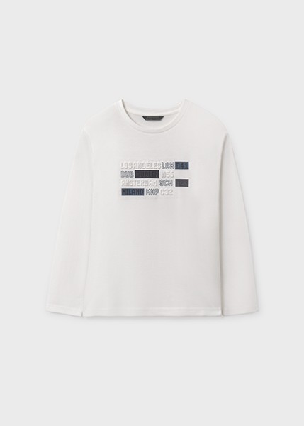 Μπλούζα μακρυμάνικη - ΚΡΕΜ 16Y