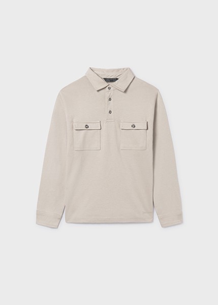 Πόλο μακρυμάνικο - ΜΠΕΖ 16Y