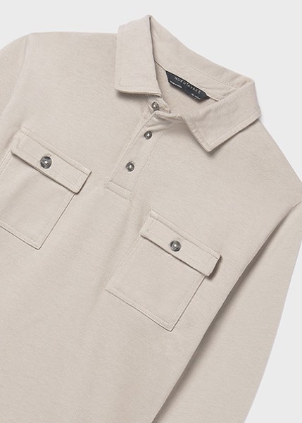 Πόλο μακρυμάνικο - ΜΠΕΖ 16Y