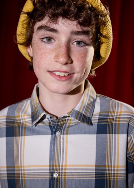 Πουκάμισο μακρυμάνικο καρό - ΝΑΥΤΙΚΟ ΜΠΛΕ 12Y