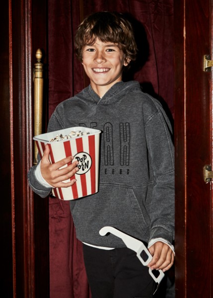 Φούτερ κέντημα - ΜΑΥΡΟ 18Y