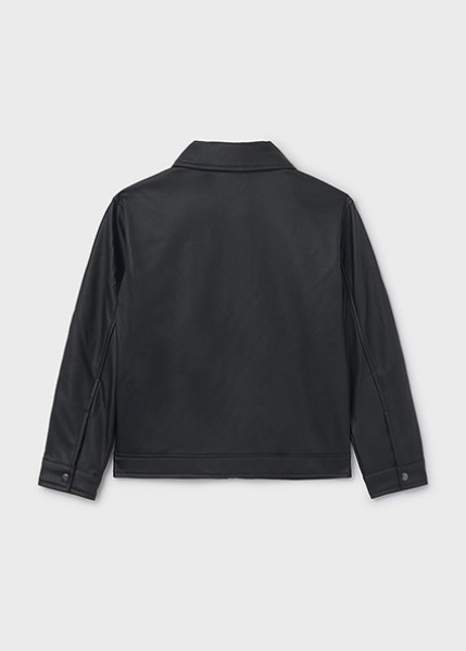 Τζάκετ pu - ΜΑΥΡΟ 12Y