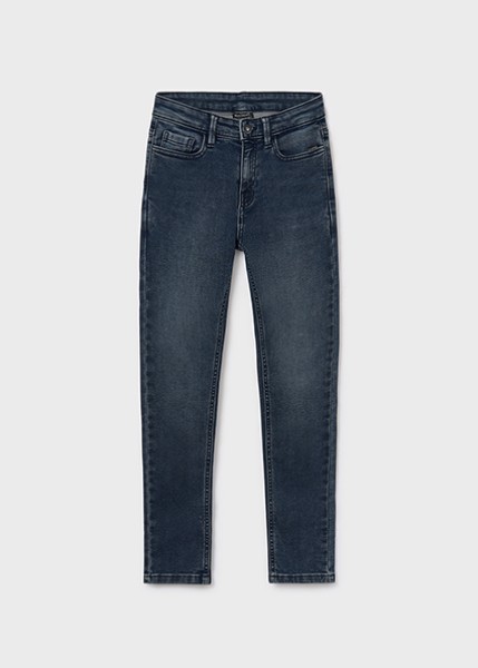 Παντελόνι soft denim - ΜΑΥΡΟ ΜΠΛΕ 16Y
