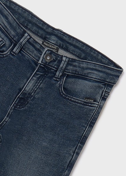 Παντελόνι soft denim - ΜΑΥΡΟ ΜΠΛΕ 16Y