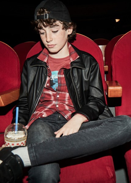 Παντελόνι soft denim - ΜΑΥΡΟ 12Y