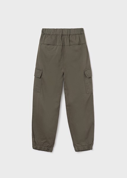 Παντελόνι μακρύ parachute - ΧAKI 16Y