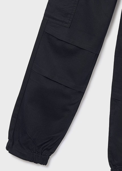 Παντελόνι μακρύ parachute - ΜΑΥΡΟ 16Y