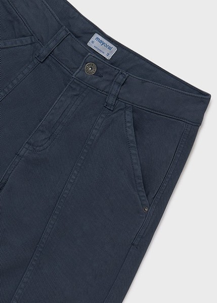 Παντελόνι μακρύ καπαρτινέ wide - ΠΕΤΡΟΛ 12Y