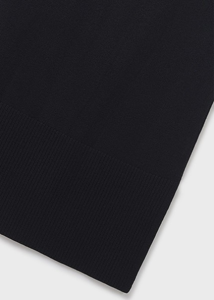 Φούστα μιντι πλεκτή - ΜΑΥΡΟ 18Y