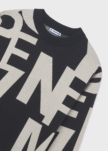 Φόρεμα ζακάρ - ΜΑΥΡΟ 10Y