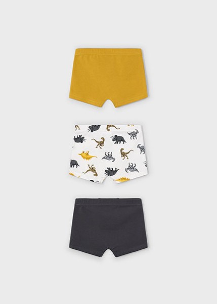 Σετ 3 μπόξερς - ΜΟΥΣΤΑΡΔΙ 16Y