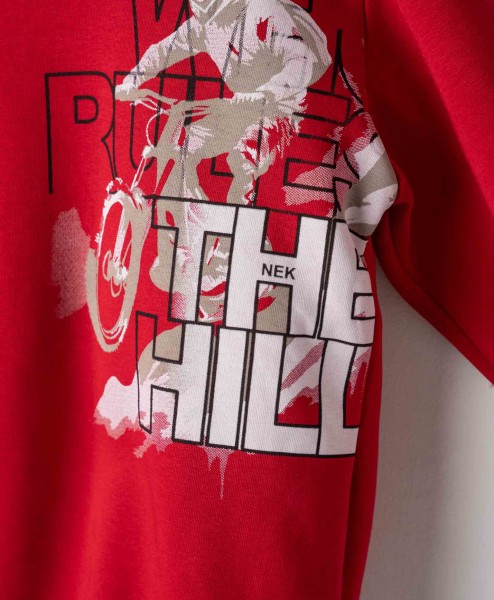 Σετ φόρμα - ΚΟΚΚΙΝΟ 6Y