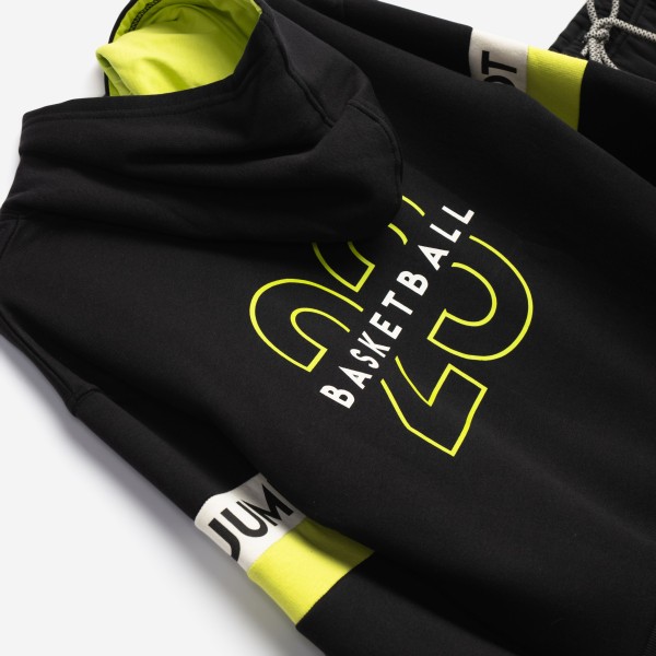 Φόρμα φούτερ - ΜΑΥΡΟ 6Y