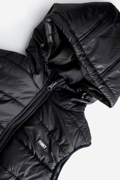 Τζάκετ αμάνικο - ΜΑΥΡΟ 12Y