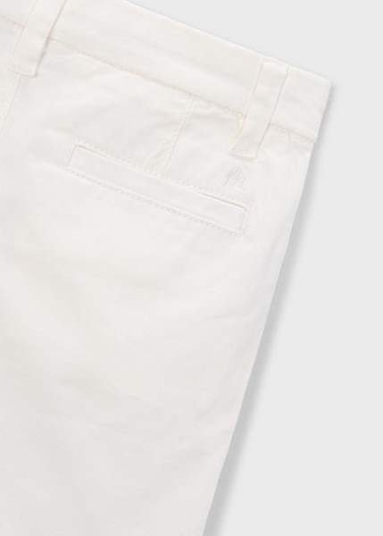 Βερμούδα chino καπαρτινέ βασική - ΚΡΕΜ 2Y