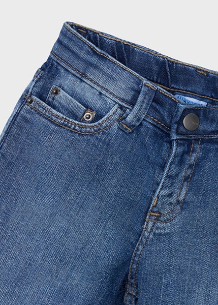 Βερμούδα τζιν 5τσεπη βασική - ΠΕΤΡΟΠΛΥΜΕΝΟ ΤΖΙΝ 2Y