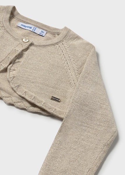 Μπολερό πλεκτό βασικό - ΜΠΕΖ 6M