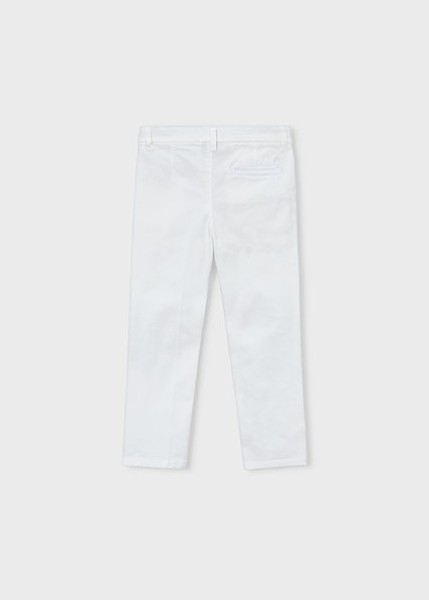 Παντελόνι chino καπαρτινέ βασικό - ΚΡΕΜ 4Y