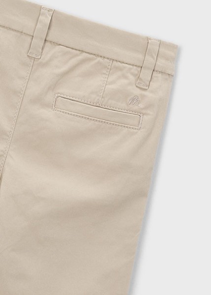 Παντελόνι chino καπαρτινέ βασικό - ΜΠΕΖ 4Y