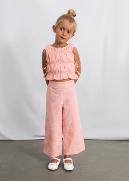 Σετ πσντελόνι μακρύ κεντητό - ΡOZ 6Y