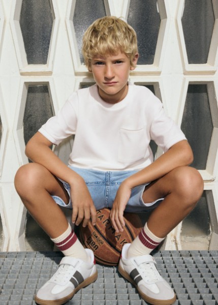 Μπλούζα κοντομάνικη - ΚΡΕΜ 16Y