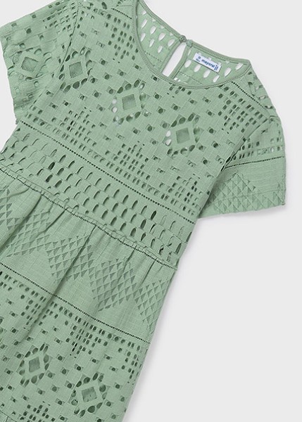 Φόρεμα δαντέλα - ΠΡΑΣΙΝΟ 16Y