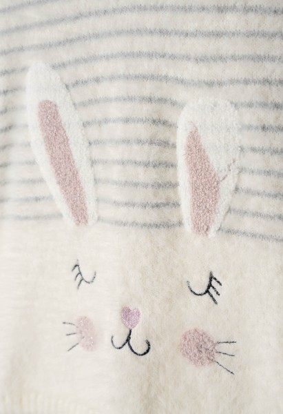 Φόρεμα πλεκτό - ΕΚΡΟΥ 6Y