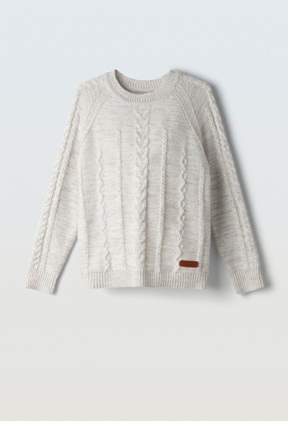 Μπλούζα πλεκτή - ΓΚΡΙ 6Y