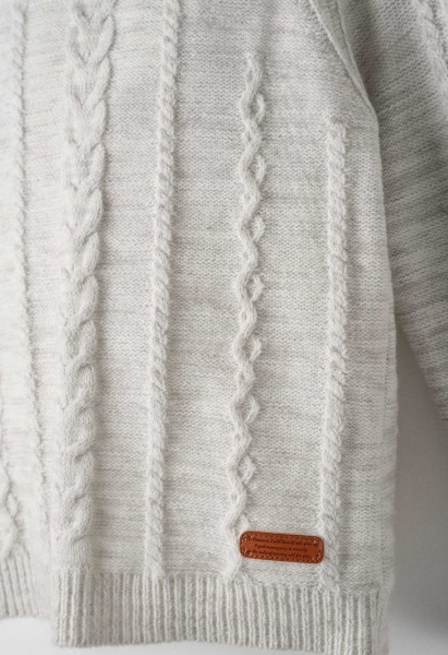 Μπλούζα πλεκτή - ΓΚΡΙ 6Y