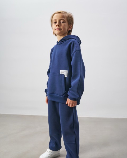 Σετ φόρμα με κουκούλα - ΜΠΛΕ 13Y