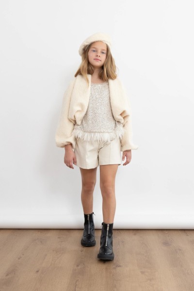 Σετ παγιέτα φτερά εκρού - ΕΚΡΟΥ 5/6Y