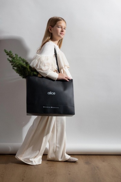 Σετ παντελόνα τούλι - ΕΚΡΟΥ 11/12Y