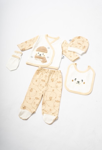 Σετ 5τμχ. βρεφικό - ΚΑΜΕΛ 3/6M