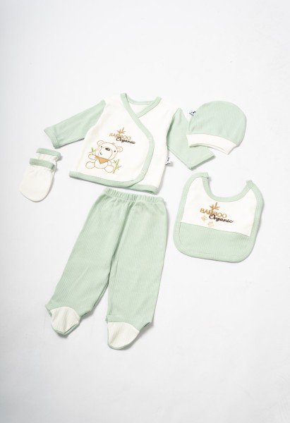 Σετ 5τμχ. βρεφικό - ΒΕΡΑΜΑΝ 0/3M