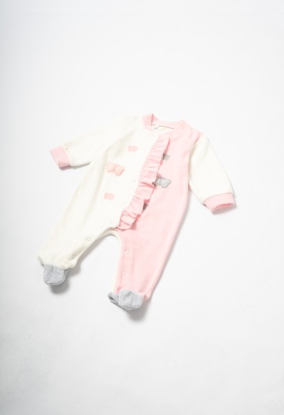 Ολόσωμο φορμάκι βελούδινο - ΡOZ 6/9M