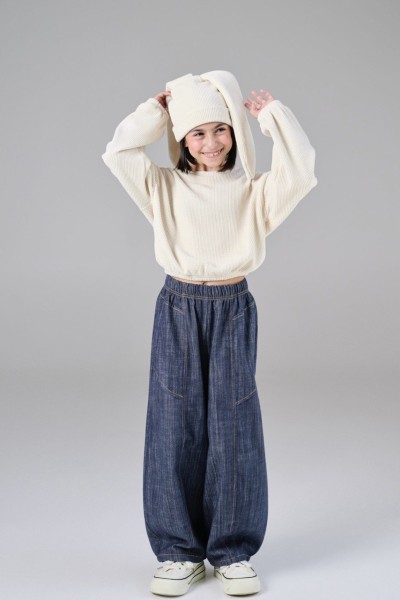 Παντελόνα όψη τζιν - ΤΖΙΝ 10Y