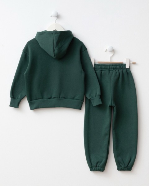 Σετ φόρμα με κουκούλα - ΠΡΑΣΙΝΟ 6Y