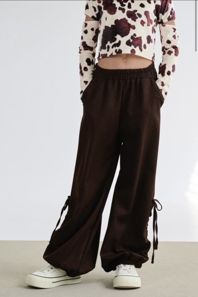 Παντελόνα μαύρη - ΜΑΥΡΟ 8Y