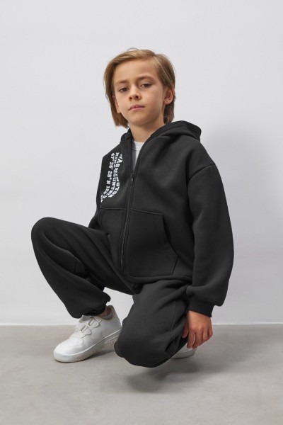 Σετ φόρμα με ζακέτα - ΜΑΥΡΟ 9Y