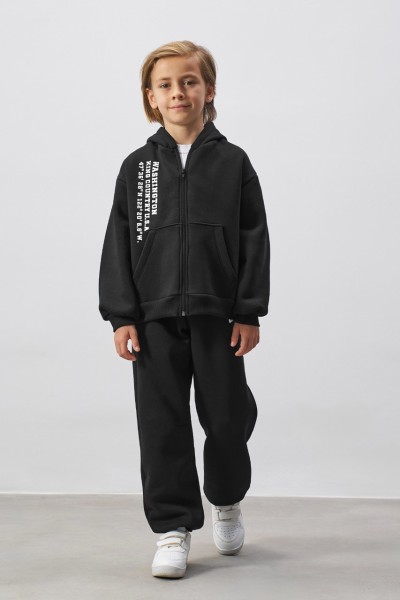 Σετ φόρμα με ζακέτα - ΜΑΥΡΟ 9Y