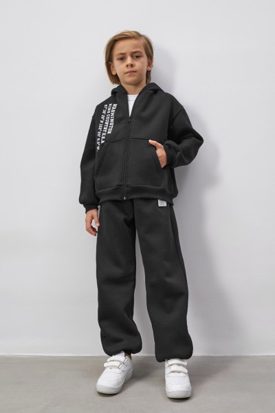 Σετ φόρμα με ζακέτα - ΜΑΥΡΟ 9Y