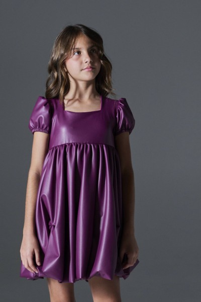 Φόρεμα δερματίνη - ΜΑΤΖΕΝΤΑ 12Y